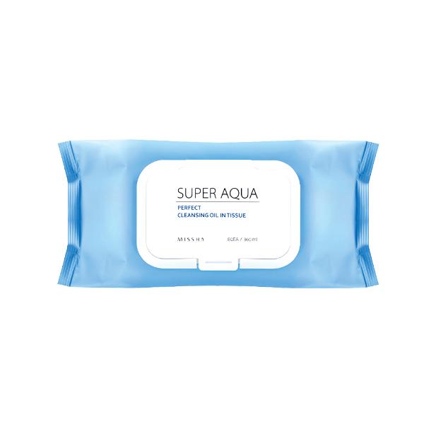 [Super Aqua] All-in-one Cleansing Oil in Tissue Big