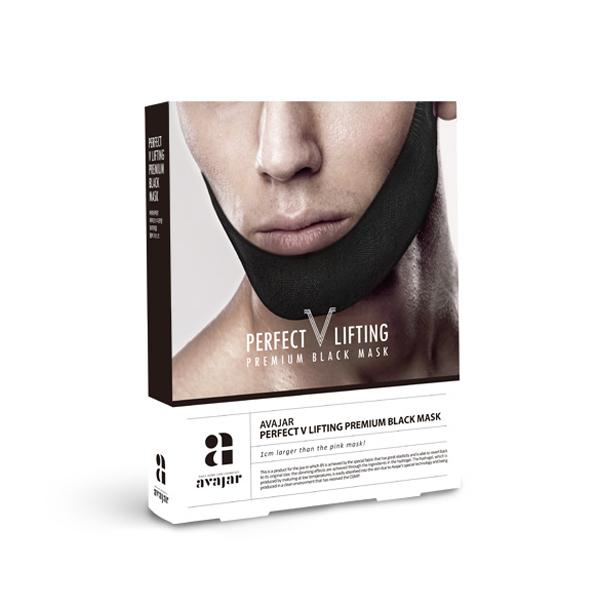 Perfect V Lifting Premium Black Mask 1P (5 Sheets)