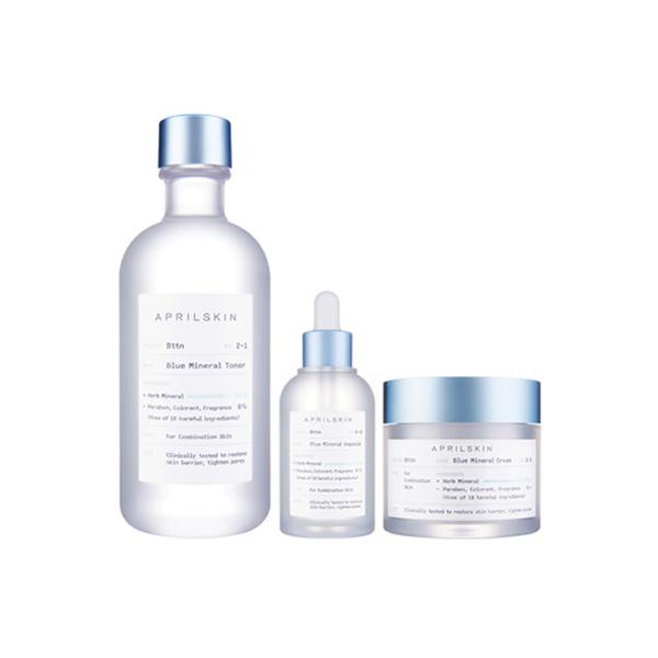 Bttn Blue Mineral Line (For Combination Skin)